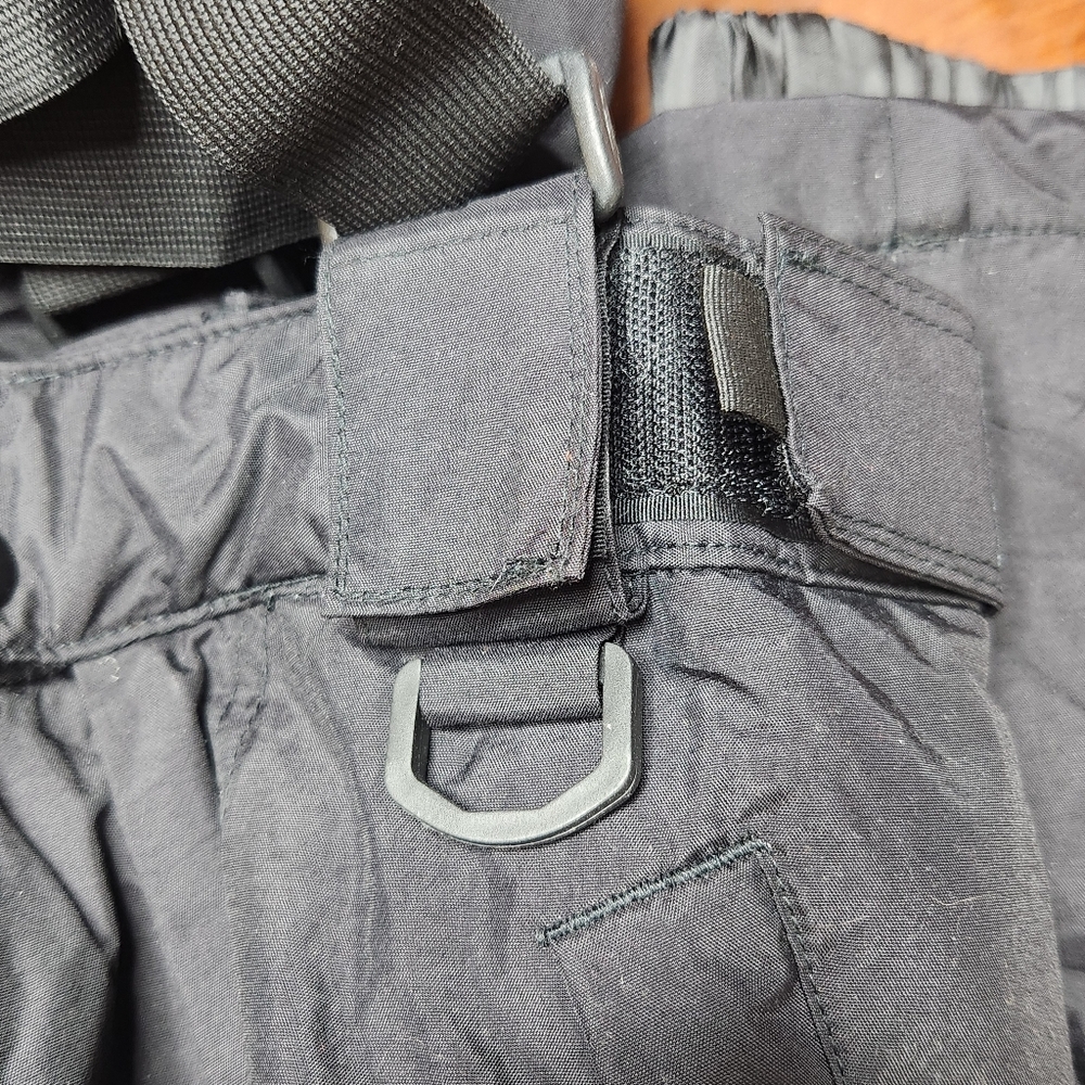 Sport Essentials Kids Black Suspender Snow Pants - Picture 3 of 6